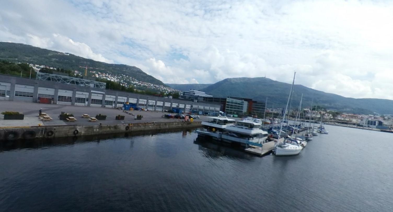 Yacht - Without Shower Otel Bergen Dış mekan fotoğraf